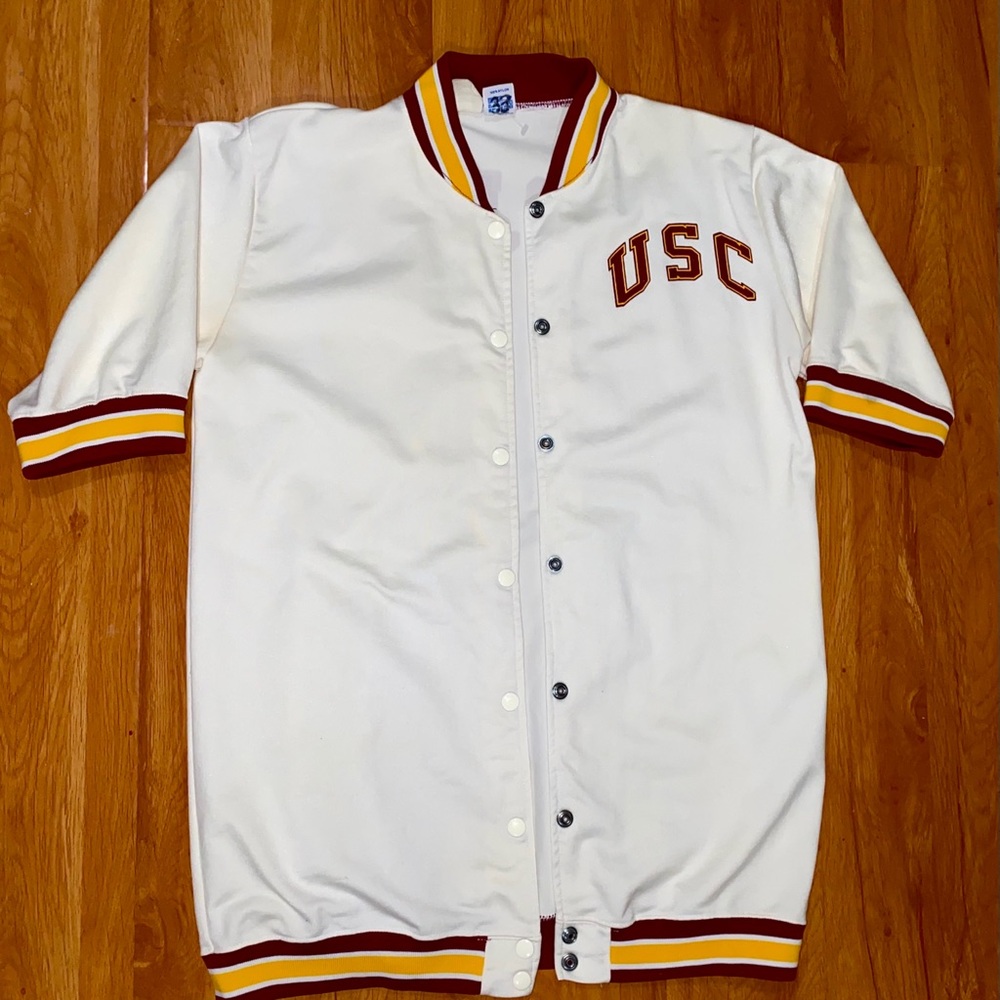 Custom Vintage USC Varsity Button Up